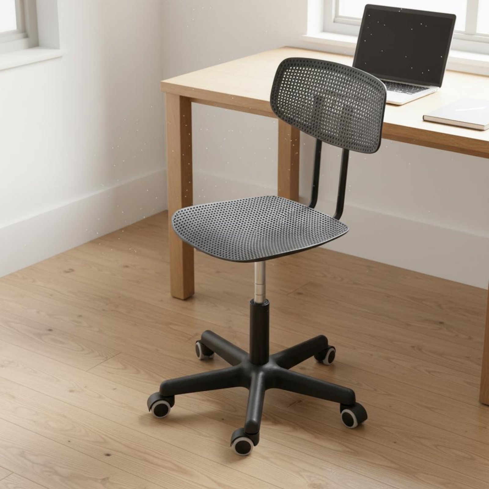 Furniture Chairs For Office - Verstelbare rollende bureaustoel Ademend ontwerp Rollende