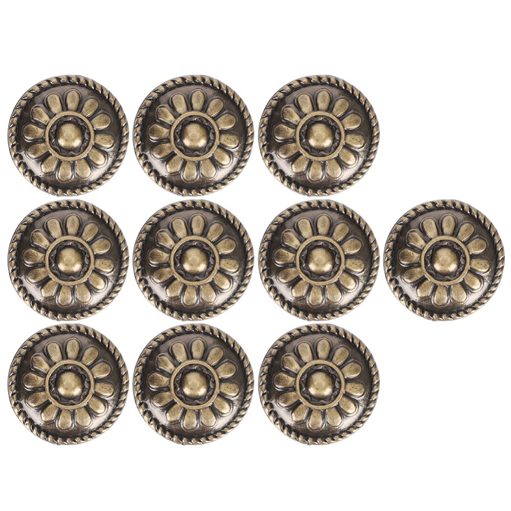 Office Furniture Set - 10 Set Zinklegering Kantoorhandvat Antiek Messing