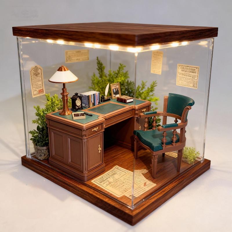1:12 Schaal Dollhouse Mini Vin - Office Furniture Set recensie en prijs