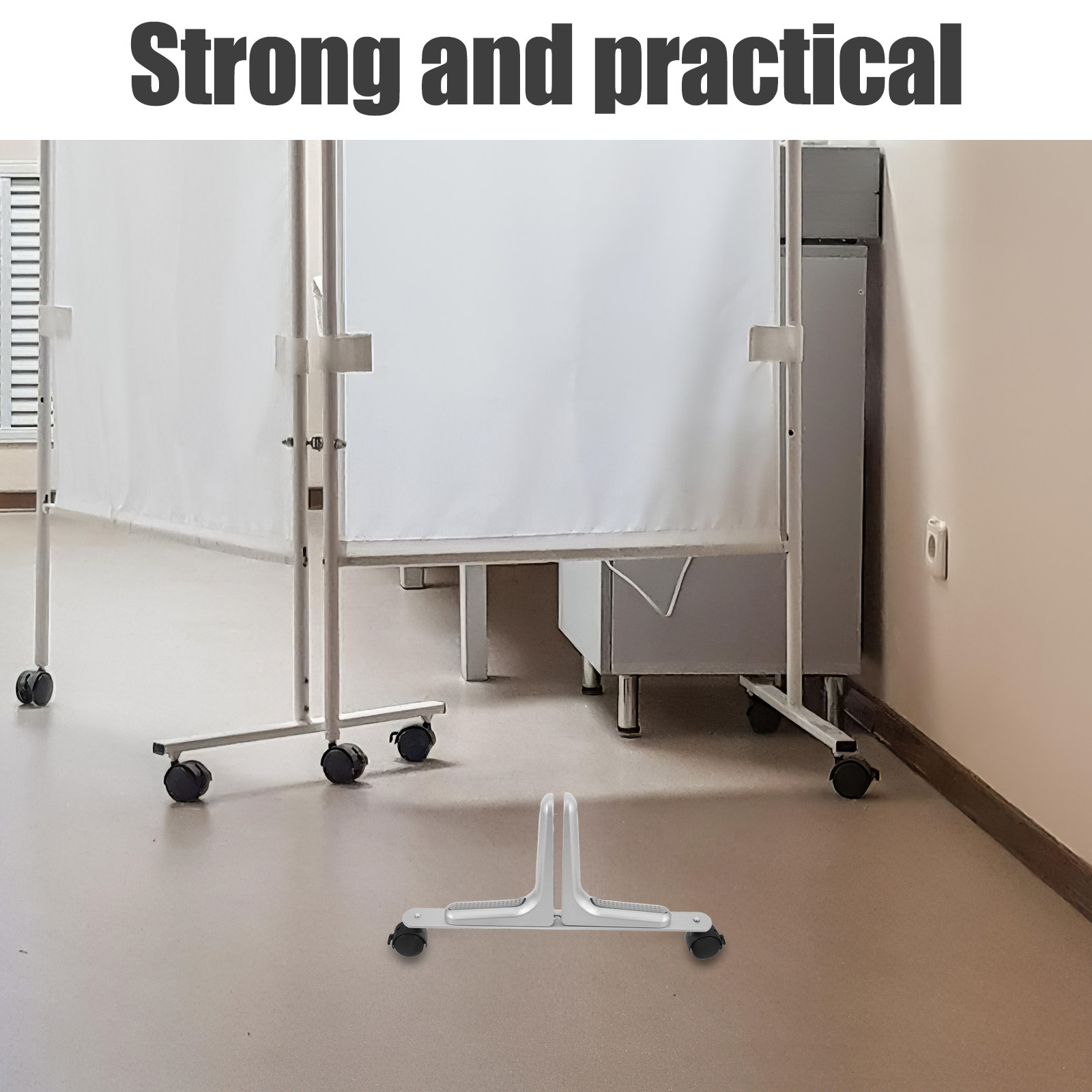 Zilverkleurige verplaatsbare w - Partition Screen Divider recensie en prijs
