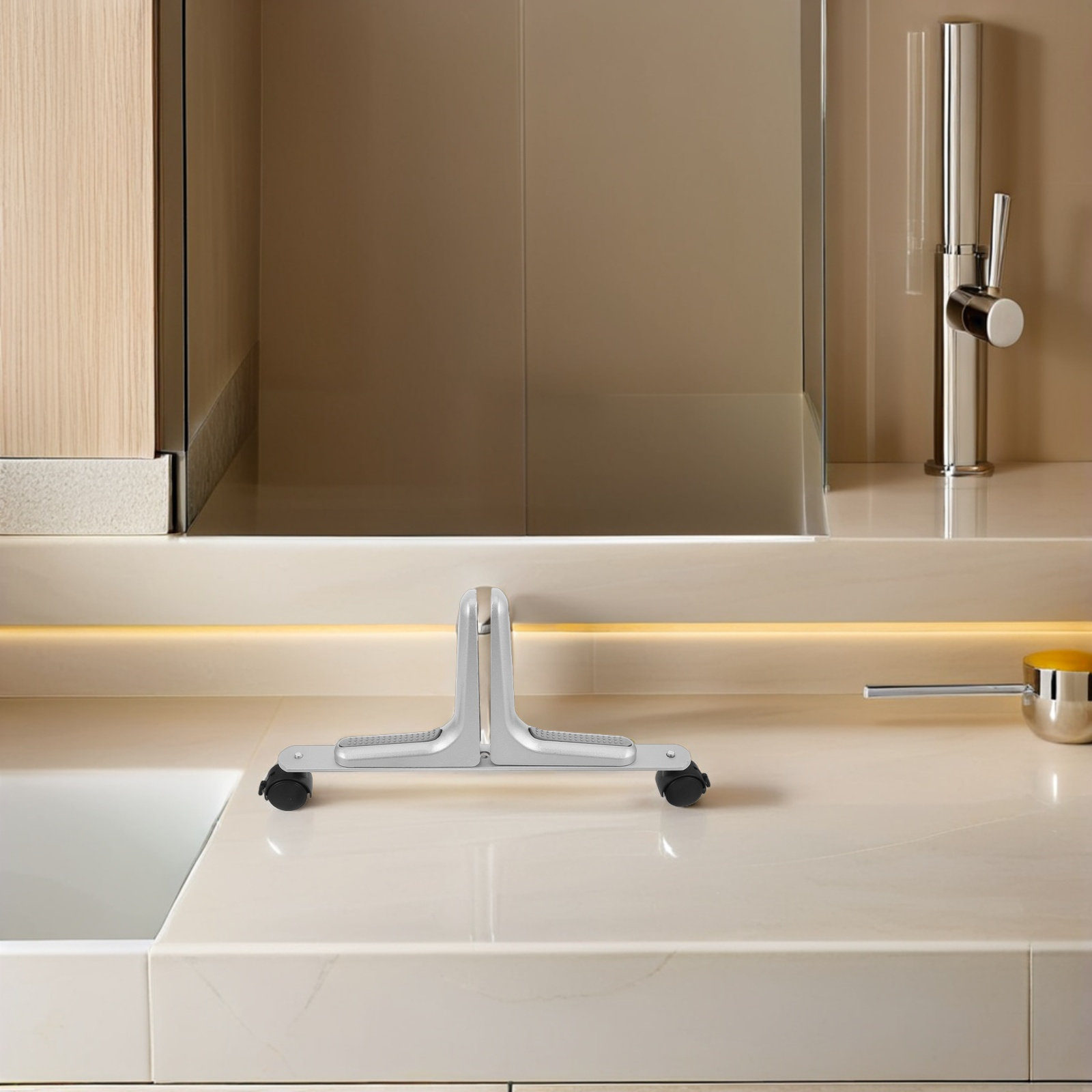 Zilverkleurige verplaatsbare w - Partition Screen Divider recensie en prijs