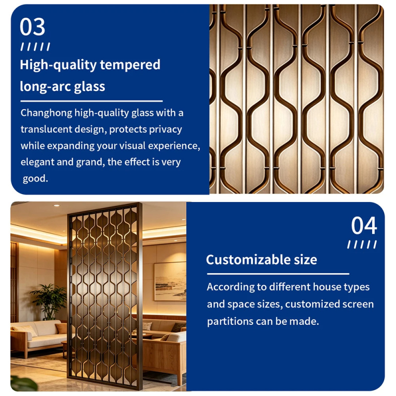 Modern design roestvrijstalen  - Partition Screen Divider recensie en prijs