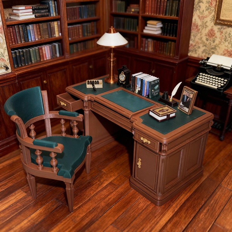 Originele 1/12 miniatuur vinta - Office Furniture Set recensie en prijs